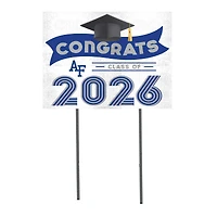 Air Force Falcons 18" x 24" 2026 Grad Yard Sign with Stakes