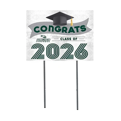 Wagner College Seahawks 18" x 24" 2026 Grad Yard Sign with Stakes