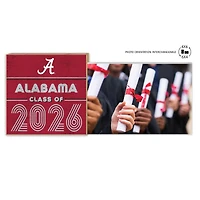 Alabama Crimson Tide 5" x 10.5" 2026 Grad Floating Photo Frame