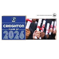 Creighton Bluejays 5" x 10.5" 2026 Grad Floating Photo Frame
