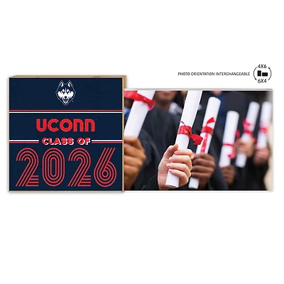 UConn Huskies 5" x 10.5" 2026 Grad Floating Photo Frame