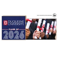 Duquesne Dukes 5" x 10.5" 2026 Grad Floating Photo Frame