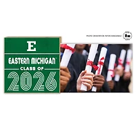 Eastern Michigan Eagles 5" x 10.5" 2026 Grad Floating Photo Frame