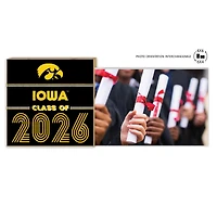 Iowa Hawkeyes 5" x 10.5" 2026 Grad Floating Photo Frame