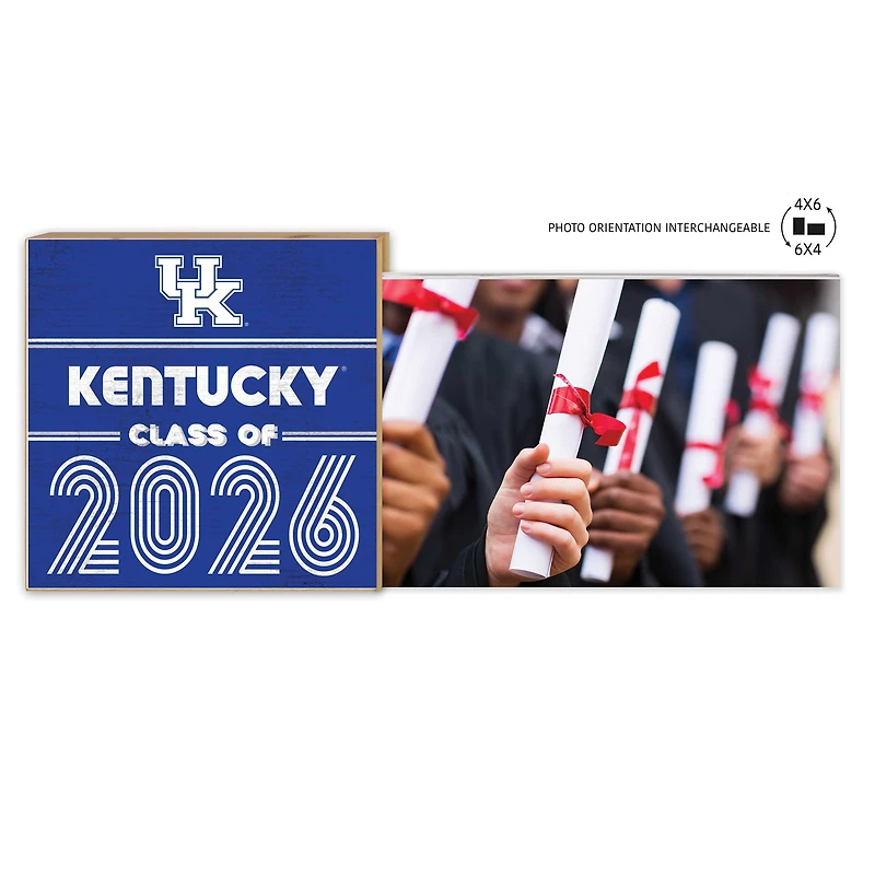 Kentucky Wildcats 5" x 10.5" 2026 Grad Floating Photo Frame