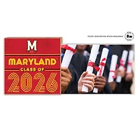Maryland Terrapins 5" x 10.5" 2026 Grad Floating Photo Frame