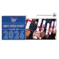 Lubbock Christian Chaparral 5" x 10.5" 2026 Grad Floating Photo Frame