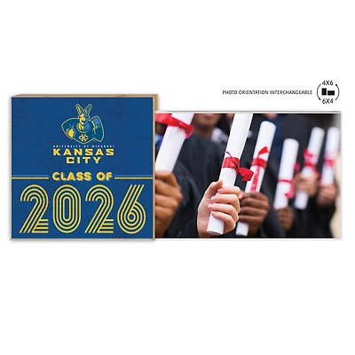 UMKC Kangaroos 5" x 10.5" 2026 Grad Floating Photo Frame