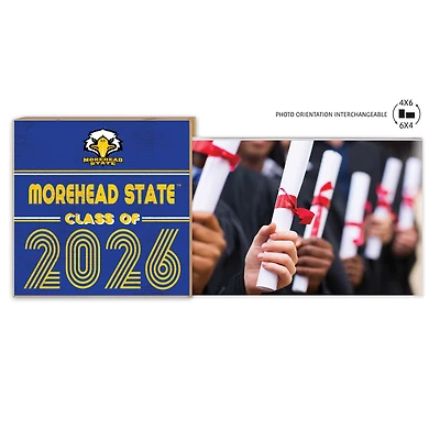 Morehead State Eagles 5" x 10.5" 2026 Grad Floating Photo Frame
