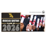 Missouri Western State Griffons 5" x 10.5" 2026 Grad Floating Photo Frame