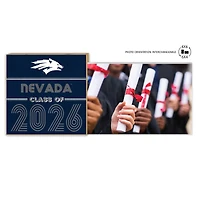 Nevada Wolf Pack 5" x 10.5" 2026 Grad Floating Photo Frame