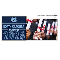 North Carolina Tar Heels 5" x 10.5" 2026 Grad Floating Photo Frame