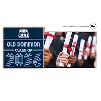 Old Dominion Monarchs 5" x 10.5" 2026 Grad Floating Photo Frame