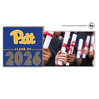 Pitt Panthers 5" x 10.5" 2026 Grad Floating Photo Frame