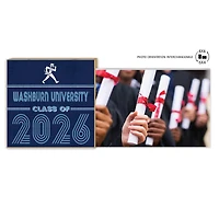 Washburn Ichabods 5" x 10.5" 2026 Grad Floating Photo Frame