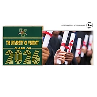 Vermont Catamounts 5" x 10.5" 2026 Grad Floating Photo Frame