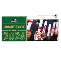 Wright State Raiders 5" x 10.5" 2026 Grad Floating Photo Frame