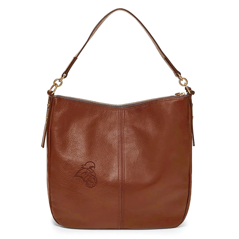 Fossil Brown Coastal Carolina Chanticleers Jolie Hobo Bag