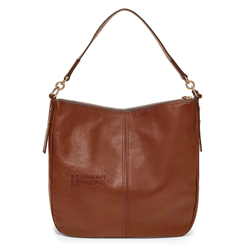 Fossil Brown Hawaii Pacific Sharks Jolie Hobo Bag