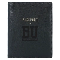 Fossil Black Boston University Travel RFID Passport Case