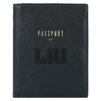 Fossil Black LIU Sharks Travel RFID Passport Case