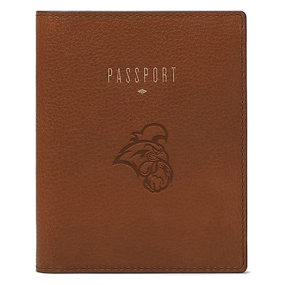 Fossil Brown Coastal Carolina Chanticleers Travel RFID Passport Case