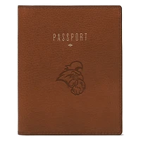 Fossil Brown Coastal Carolina Chanticleers Travel RFID Passport Case