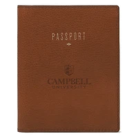 Fossil Brown Campbell Fighting Camels Travel RFID Passport Case