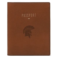 Fossil Brown Case Western Reserve Spartans Travel RFID Passport Case