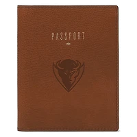 Fossil Brown DePaul Blue Demons Travel RFID Passport Case