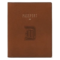 Fossil Brown Detroit Mercy Titans Travel RFID Passport Case
