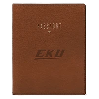 Fossil Brown Eastern Kentucky Colonels Travel RFID Passport Case