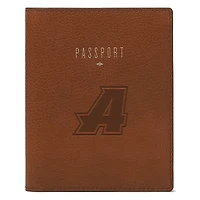 Fossil Brown Assumption Greyhounds Travel RFID Passport Case