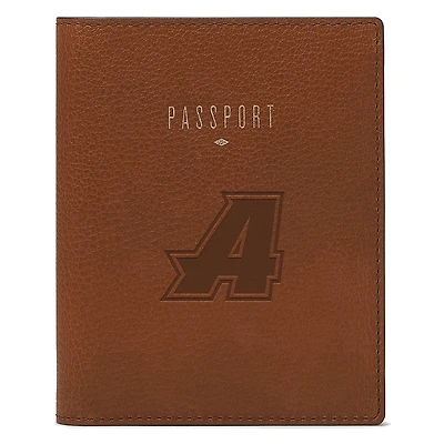 Fossil Brown Assumption Greyhounds Travel RFID Passport Case