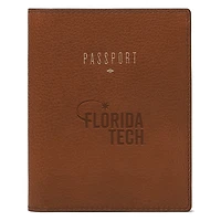 Fossil Brown Florida Tech Panthers Travel RFID Passport Case