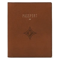 Fossil Brown Furman Paladins Travel RFID Passport Case