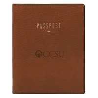 Fossil Brown Georgia College Bobcats Travel RFID Passport Case