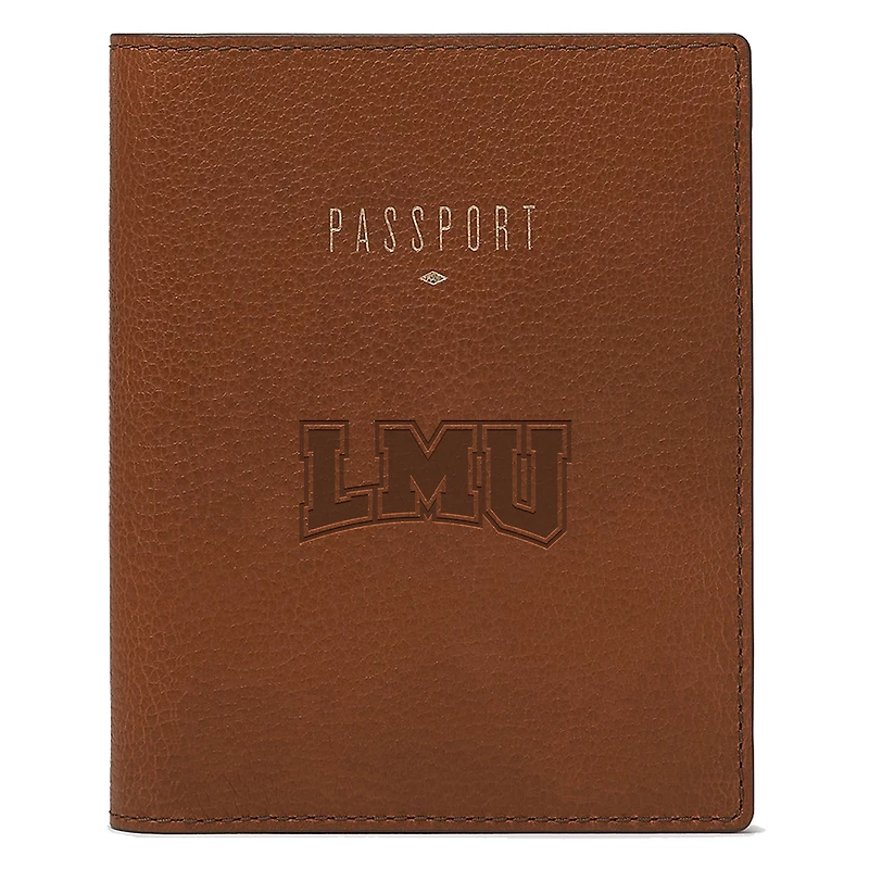 Fossil Brown Loyola Marymount Lions Travel RFID Passport Case