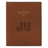 Fossil Brown JU Dolphins Travel RFID Passport Case