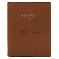 Fossil Brown Berklee College of Music Travel RFID Passport Case