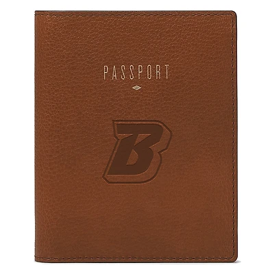 Fossil Brown Binghamton Bearcats Travel RFID Passport Case