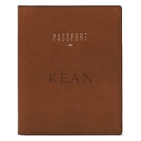 Fossil Brown Kean University Cougars Travel RFID Passport Case