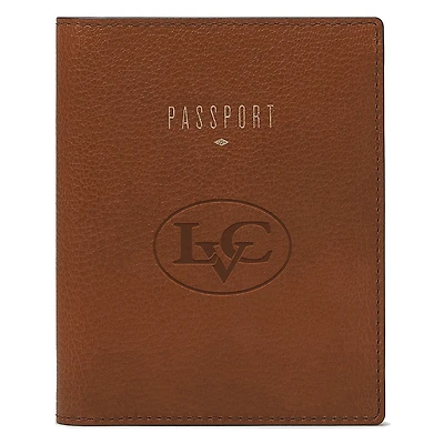 Fossil Brown Lebanon Valley College Travel RFID Passport Case
