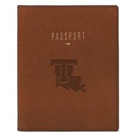 Fossil Brown Louisiana Tech Bulldogs Travel RFID Passport Case
