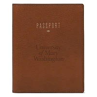 Fossil Brown University of Mary Washington Eagles Travel RFID Passport Case