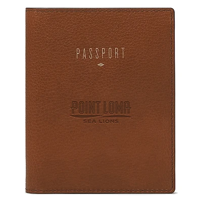 Fossil Brown Point Loma Sea Lions Travel RFID Passport Case