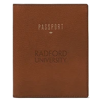 Fossil Brown Radford Highlanders Travel RFID Passport Case