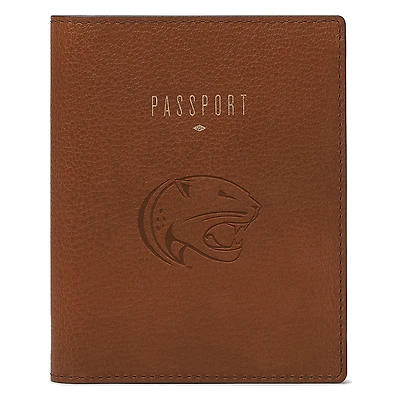 Fossil Brown South Alabama Jaguars Travel RFID Passport Case