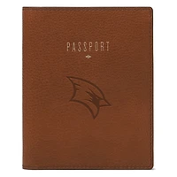 Fossil Brown Saginaw Valley State Cardinals Travel RFID Passport Case