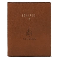 Fossil Brown Stevens Institute of Technology Ducks Travel RFID Passport Case